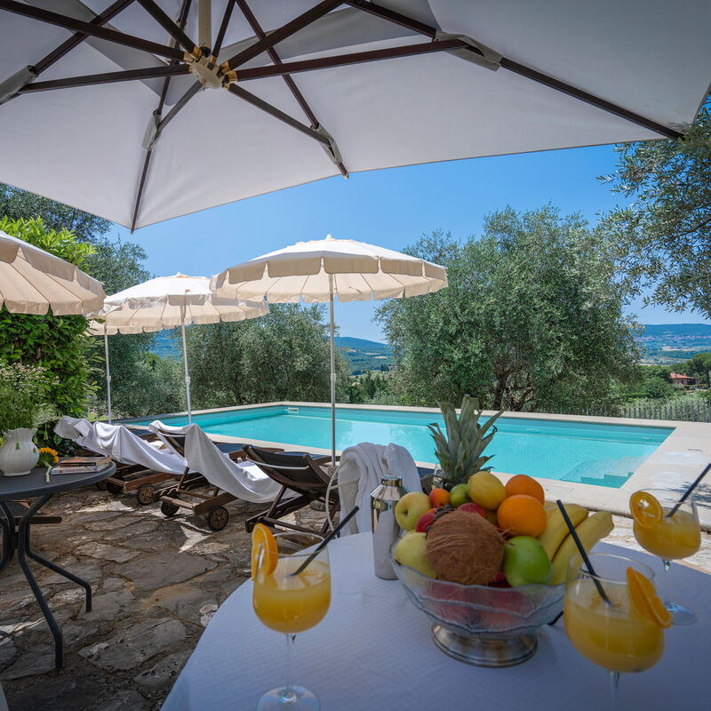 Villa Licia, Val D'orcia, Private Pool, Jacuzzi: Außen, Ausstattung, Frühling, Garten, Herbst, Schwimmbad, Sommer