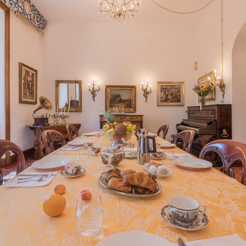 Villa Licia, Val D'orcia, Private Pool, Jacuzzi: Ausstattung, Esszimmer, Frühling, Herbst, Sommer, Zimmerdetails