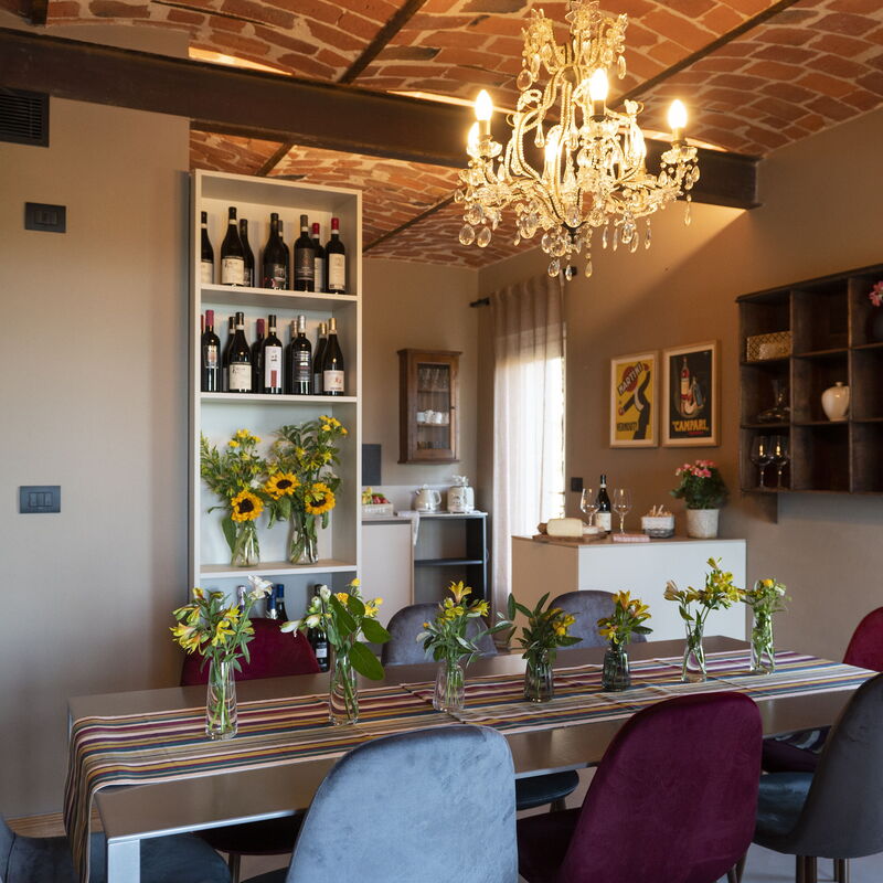 Relais Casa Clara - Roero - Langhe, Piemonte: Autumn, Dining Room, Spring, Summer