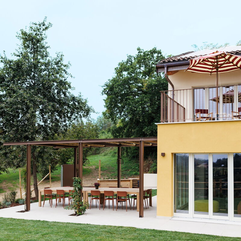 Casa Gallo - Roero - Langhe, Piemonte: Autumn, Balcony / Terrace / Patio, Garden, Spring, Summer
