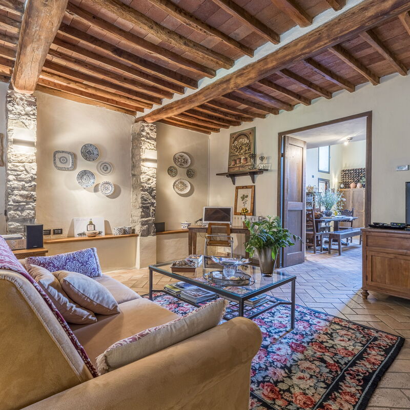 Fienile Di Fabio - Colline Fiorentine Vaiano, Toscana: Amenities, Autumn, Building Exterior, Living Room, Room Detail, Spring, Summer