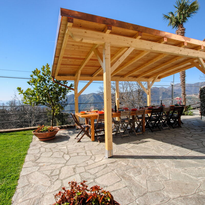 Casa Aurora - Recco, Liguria: Autunno, Estate, Giardino, Primavera