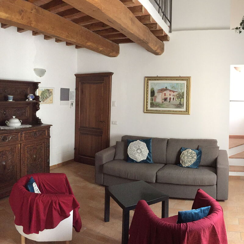 Villa Le Ripe Apartments - Gambassi Terme, Toscana: Autumn, Living Room, Spring, Summer