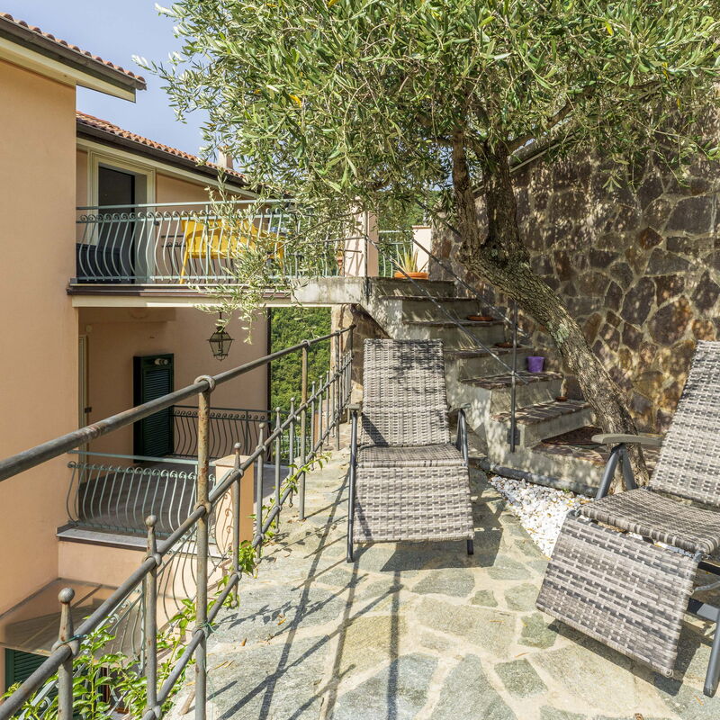 Belvedere, House With Private Pool And Garden, Recco: Autumn, Balcony / Terrace / Patio, Spring, Summer