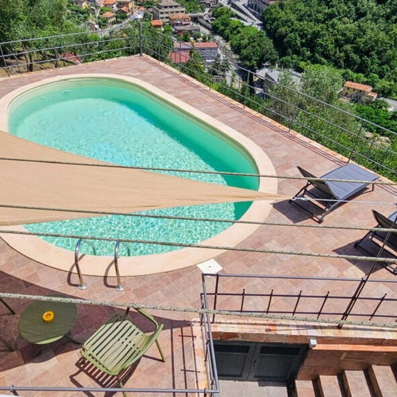 Belvedere, House With Private Pool And Garden, Recco: Autumn, Pool, Spring, Summer