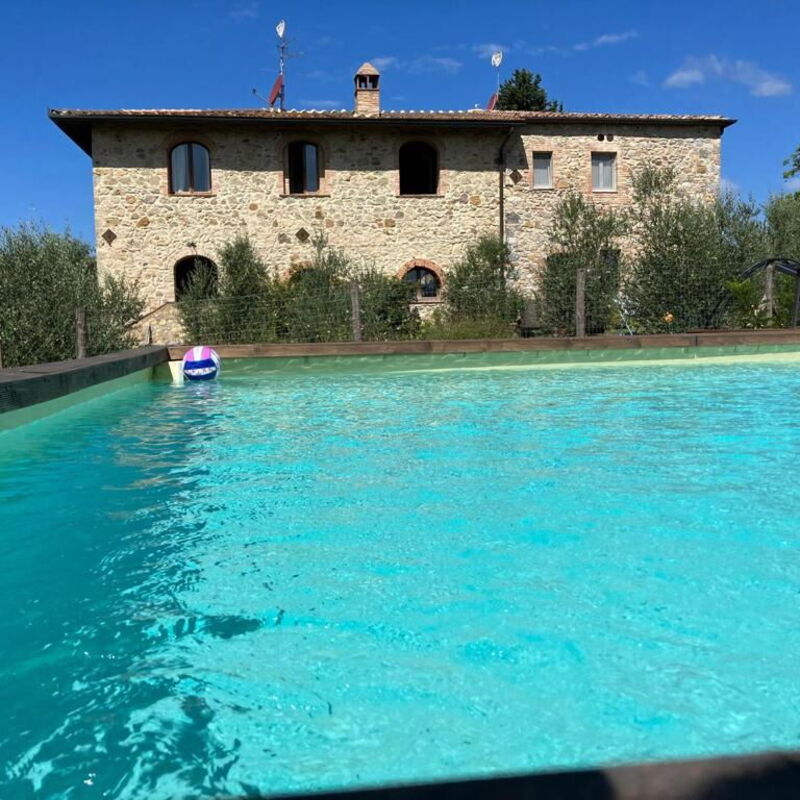 Lina - Podere Ribatti - Casole D'elsa, Toscana: Amenities, Autumn, Building Exterior, Pool, Spring, Summer