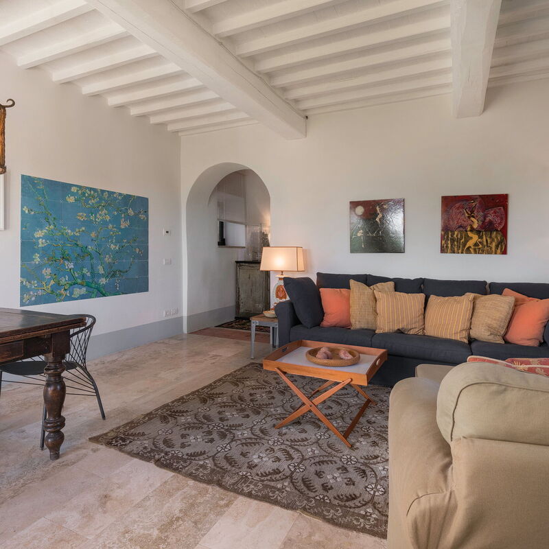 Lina - Podere Ribatti - Casole D'elsa, Toscana: Autumn, Living Room, Spring, Summer