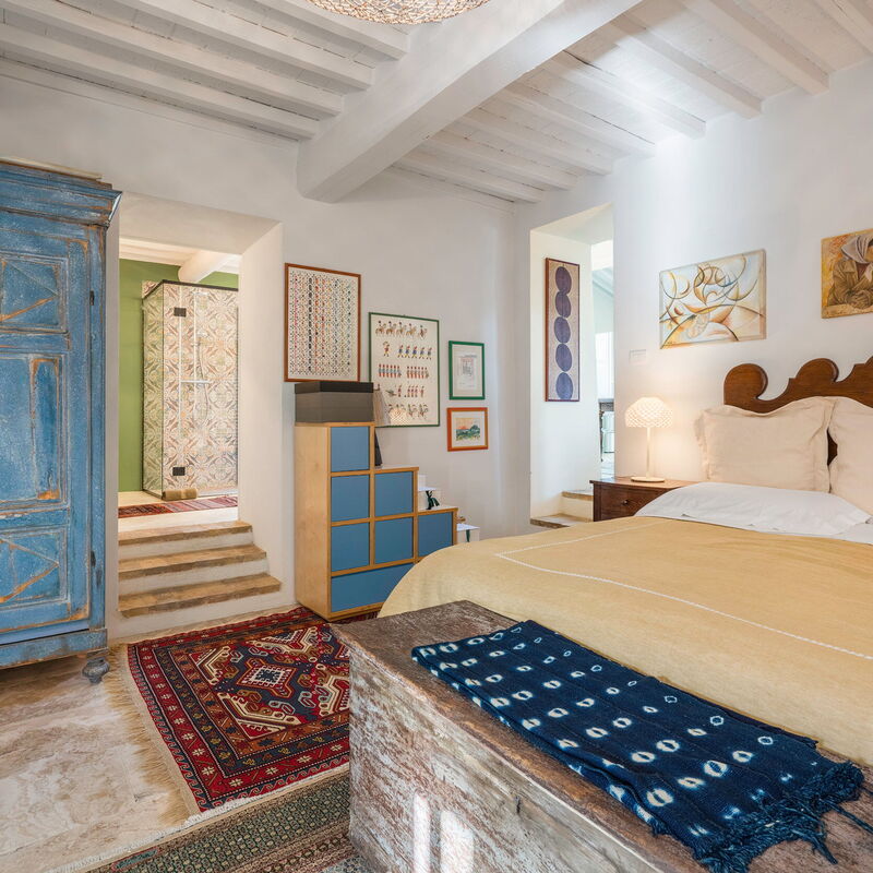 Alice - Podere Ribatti - Casole D'elsa, Toscana: Autumn, Bedroom, Spring, Summer