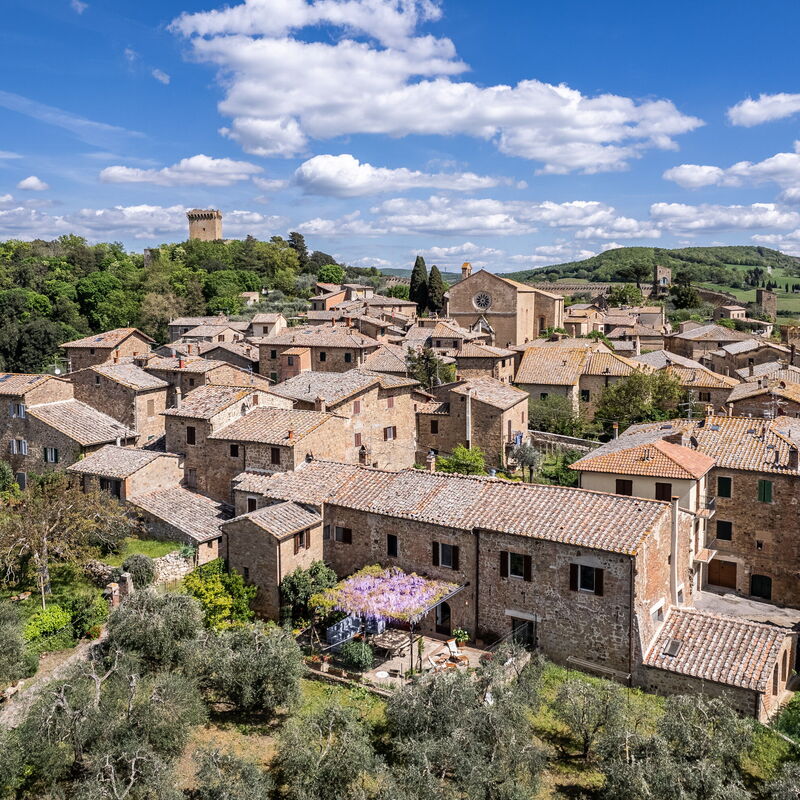 Monticchiello Apartment With Garden, Wifi, Pienza, Siena: Autumn, Scenic View, Spring, Winter