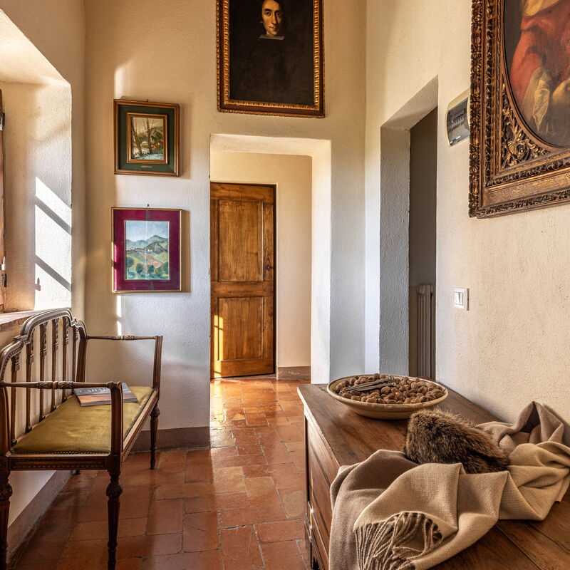 Monticchiello Apartment With Garden, Wifi, Pienza, Siena: Autumn, Living Room, Spring, Winter