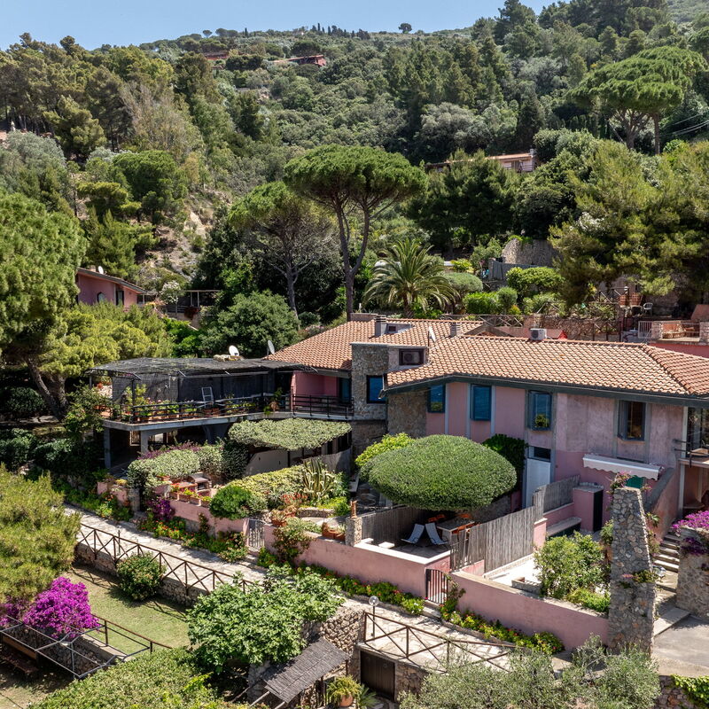 Argentarola House, Porto Santo Stefano, Seaview And Pool: Autumn, Building Exterior, Spring, Summer