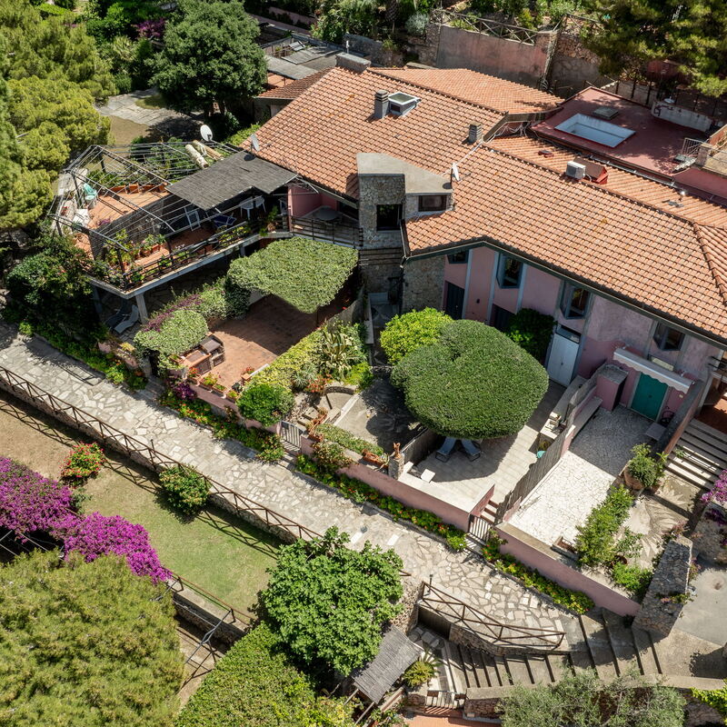 Argentarola House, Porto Santo Stefano, Seaview And Pool: Autumn, Building Exterior, Spring, Summer