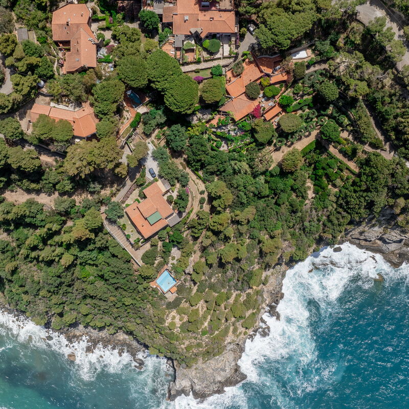 Argentarola House, Porto Santo Stefano, Seaview And Pool: Autumn, Building Exterior, Spring, Summer