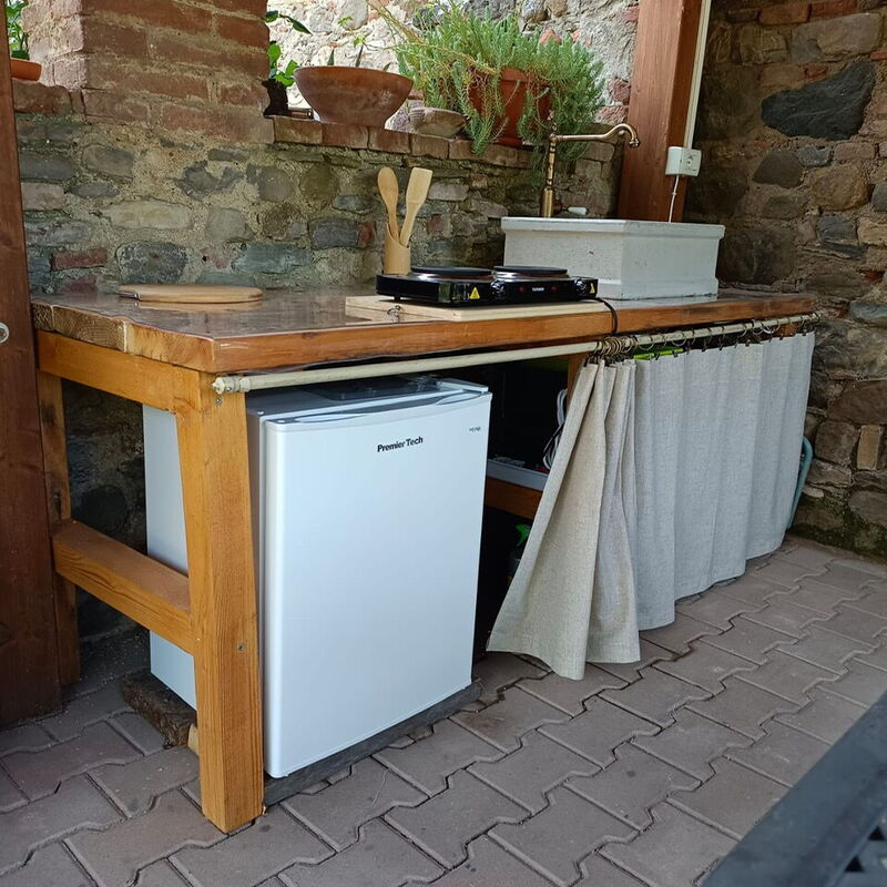 Locanda Di Alberi: Kitchen, Outdoor
