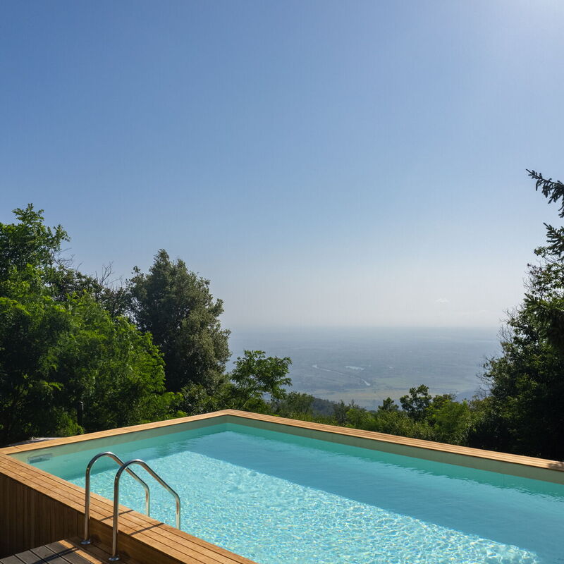 Casa Sul Serra: Ansichten, Außen, Frühling, Herbst, Schwimmbad, Sommer