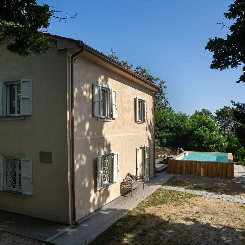 Casa Sul Serra: Außen, Balkon / Terrasse / Patio, Draussen, Frühling, Garten, Haupteingang, Herbst, Schwimmbad, Sommer