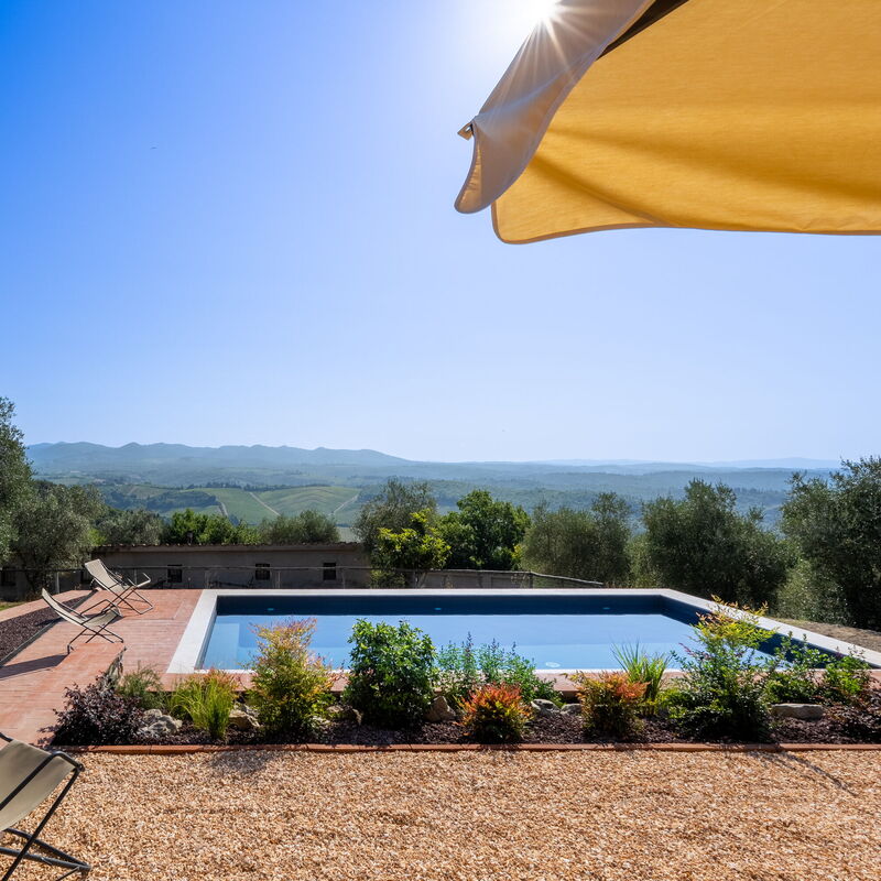 Casa Di Luca, Pool, Castelnuovo Berardenga: Autumn, Building Exterior, Spring, Summer