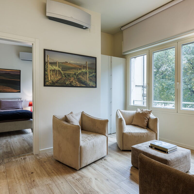 Betty Florence Charming Modern Apartment Near Piazza Della Libertà: Autumn, Living Room, Spring, Summer