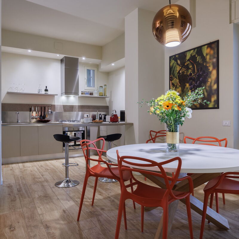 Betty Florence Charming Modern Apartment Near Piazza Della Libertà: Autumn, Kitchen, Spring, Summer