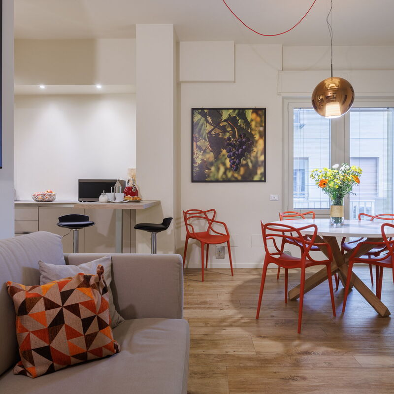 Betty Florence Charming Modern Apartment Near Piazza Della Libertà: Autumn, Living Room, Spring, Summer, Winter