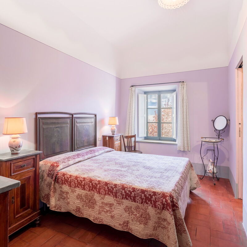 Orcia Panoramic View With Pool: Autumn, Bedroom, Spring, Summer