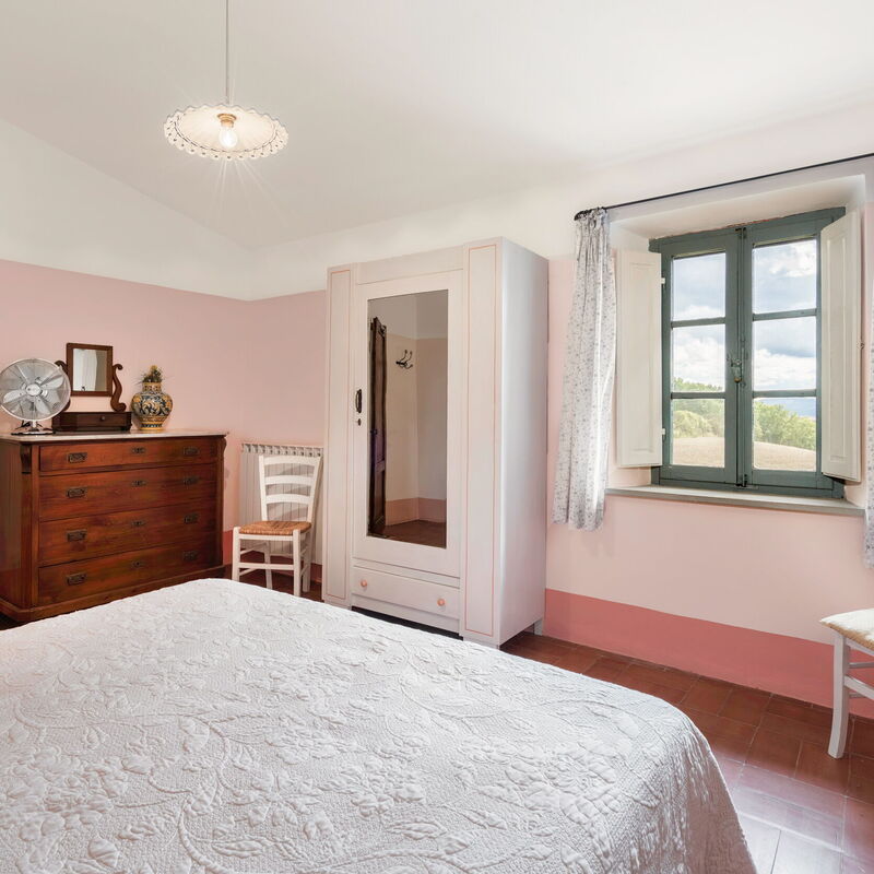 Orcia Panoramic View With Pool: Autumn, Bedroom, Spring, Summer