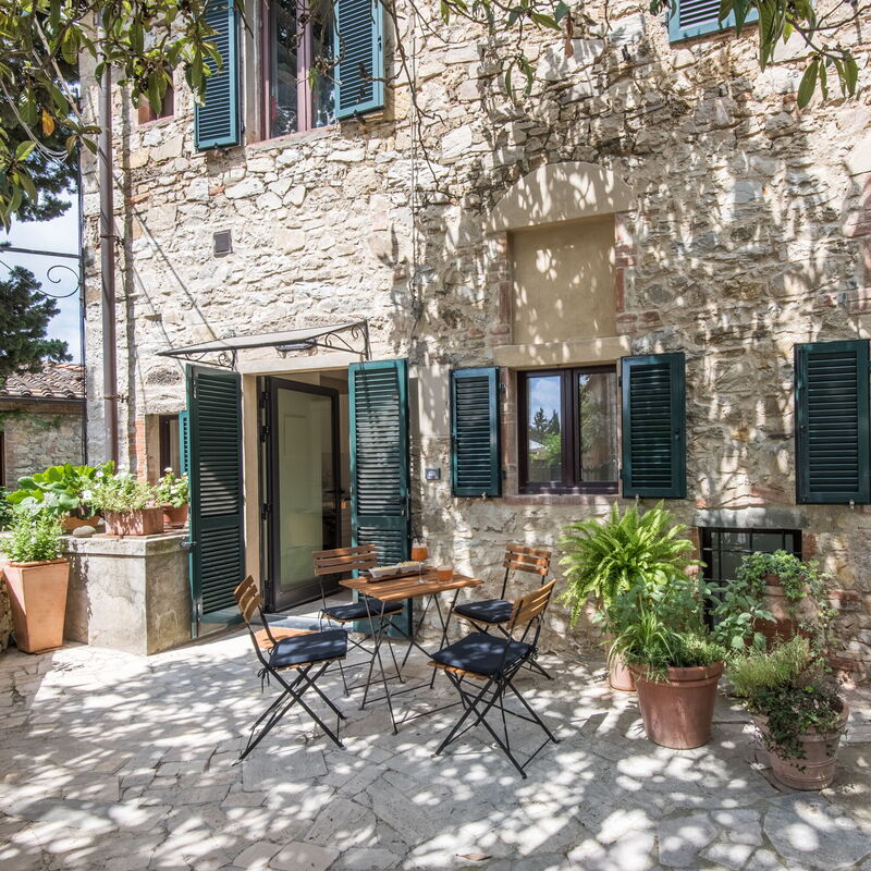 Il Nespolo Charming Apartment Fonterutoli - Siena, Toscana: Amenities, Autumn, Building Exterior, Garden, Spring, Summer