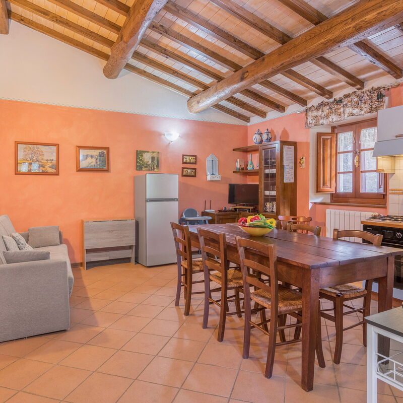 La Vecchia Fornace La Piastra Apartments - Abetone: Autumn, Dining Room, Kitchen, Living Room, Spring, Summer