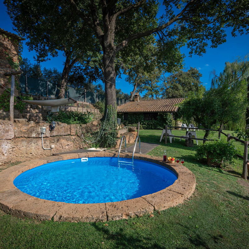 Casale Delle Papere, Pool, Romantic Holiday In Nepi: Outdoor, Pool