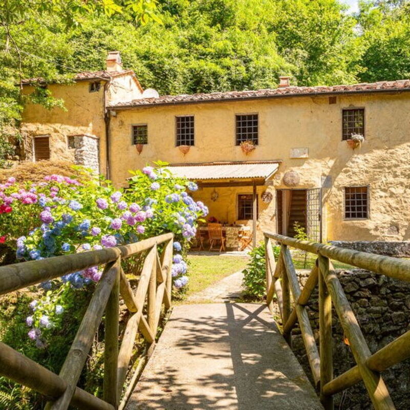 Molin Barletta, Private Pool, Nature - Marliana, Toscana: Autumn, Garden, Spring, Summer