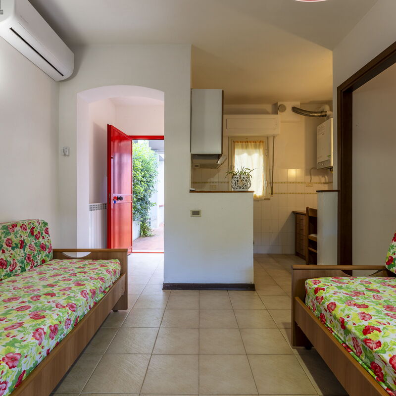 Giannella Beach Residence Apartment - Giannella, Grosseto: Autumn, Kitchen, Living Room, Spring, Summer