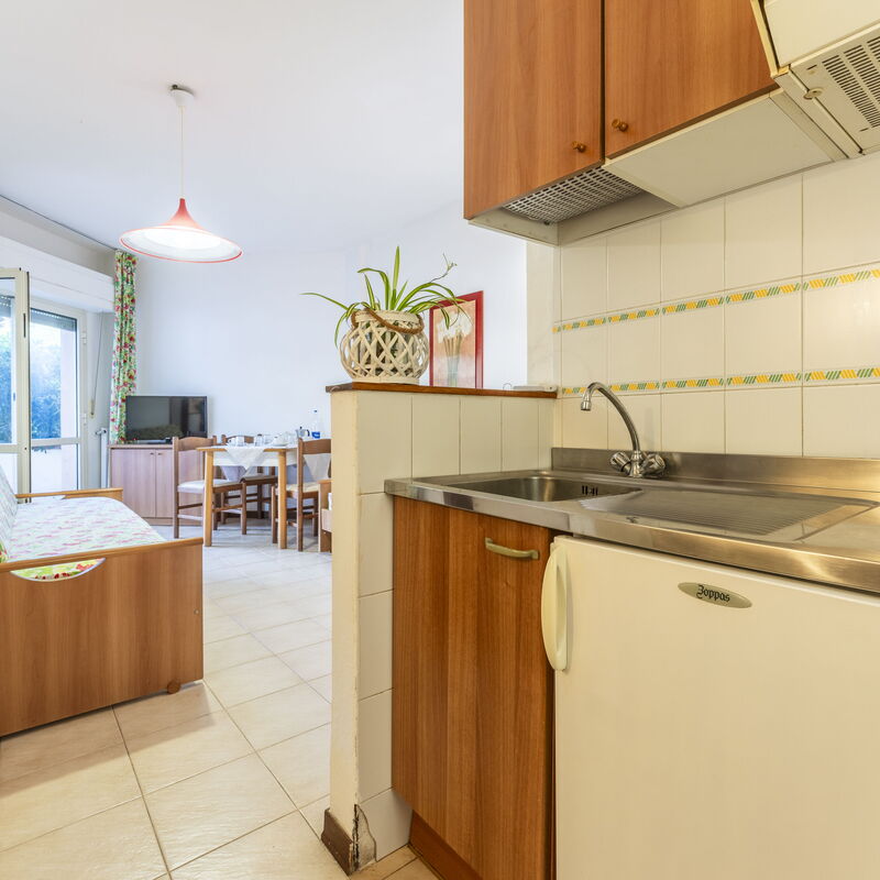 Giannella Beach Residence Apartment - Giannella, Grosseto: Autumn, Kitchen, Living Room, Spring, Summer