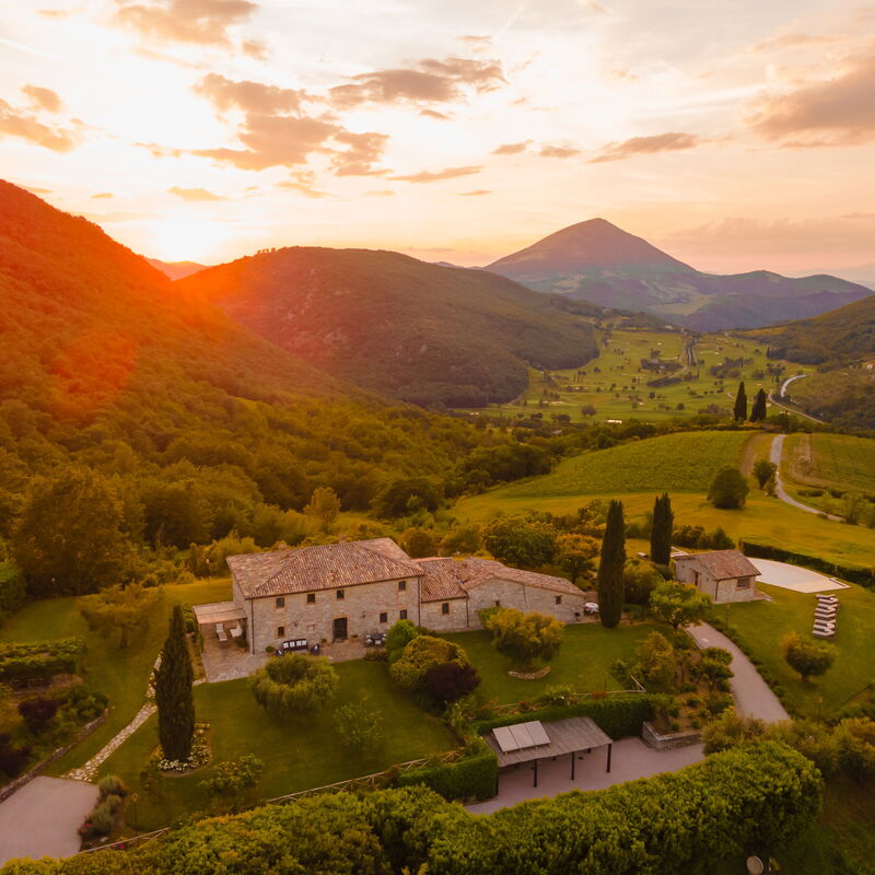 Villa Subtilia - Tenuta Di Murlo, Umbria: Autumn, Building Exterior, Spring, Summer