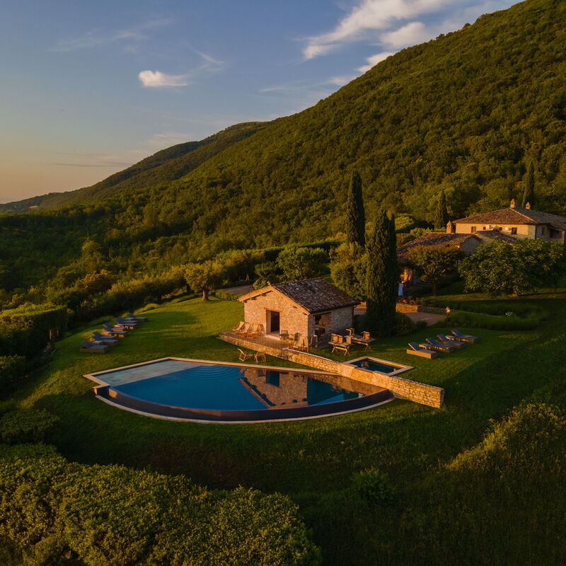 Villa Subtilia - Tenuta Di Murlo, Umbria: Autumn, Building Exterior, Pool, Spring, Summer