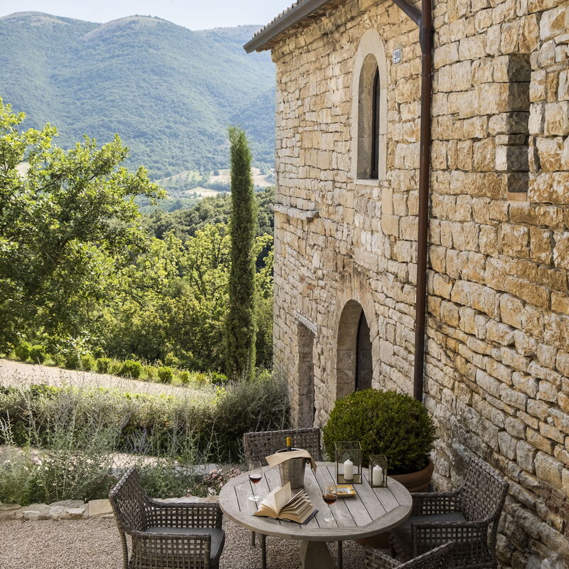Villa Penna - Tenuta Di Murlo, Umbria: Autumn, Building Exterior, Spring, Summer