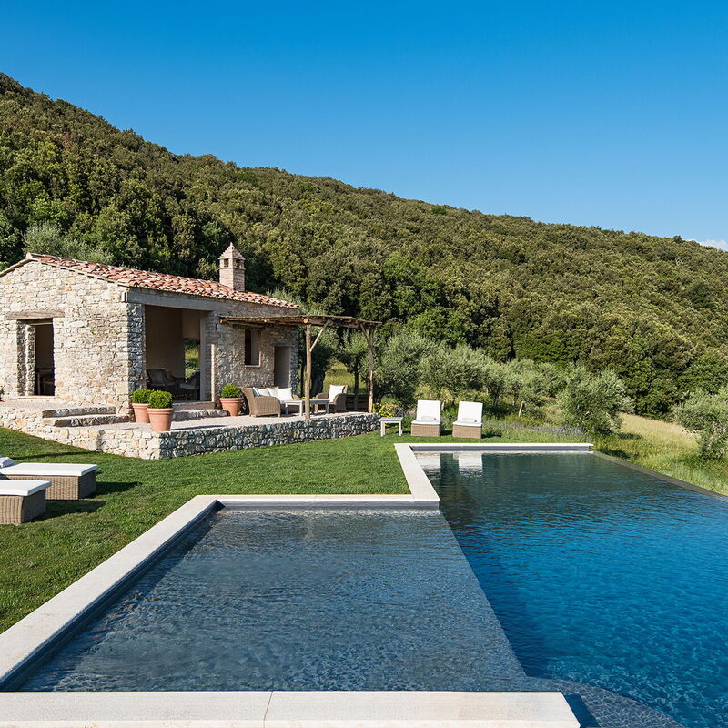 Villa Penna - Tenuta Di Murlo, Umbria: Autumn, Building Exterior, Pool, Spring, Summer