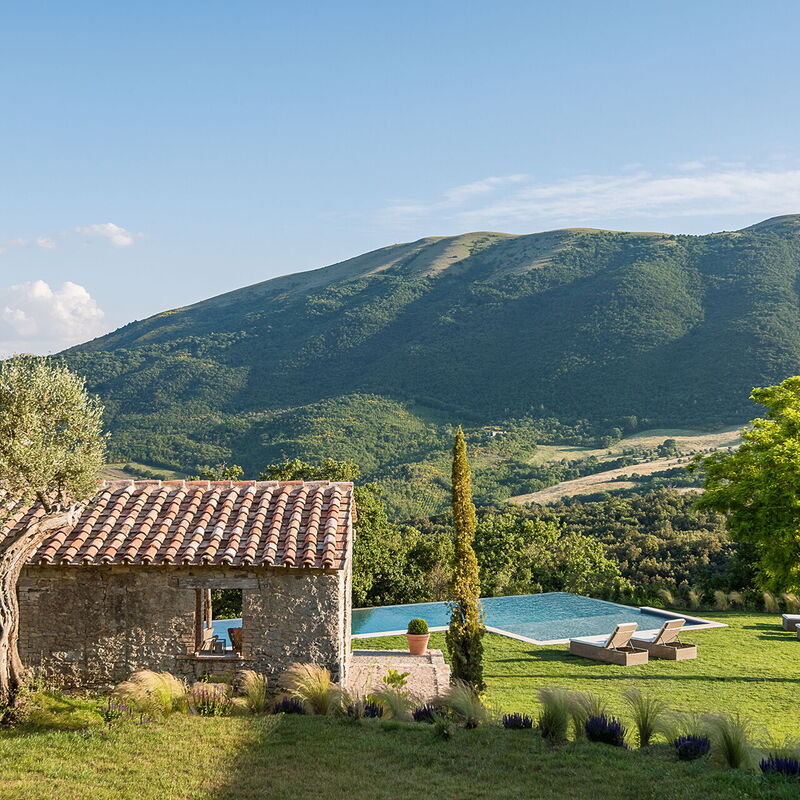Villa Penna - Tenuta Di Murlo, Umbria: Autumn, Building Exterior, Pool, Spring, Summer