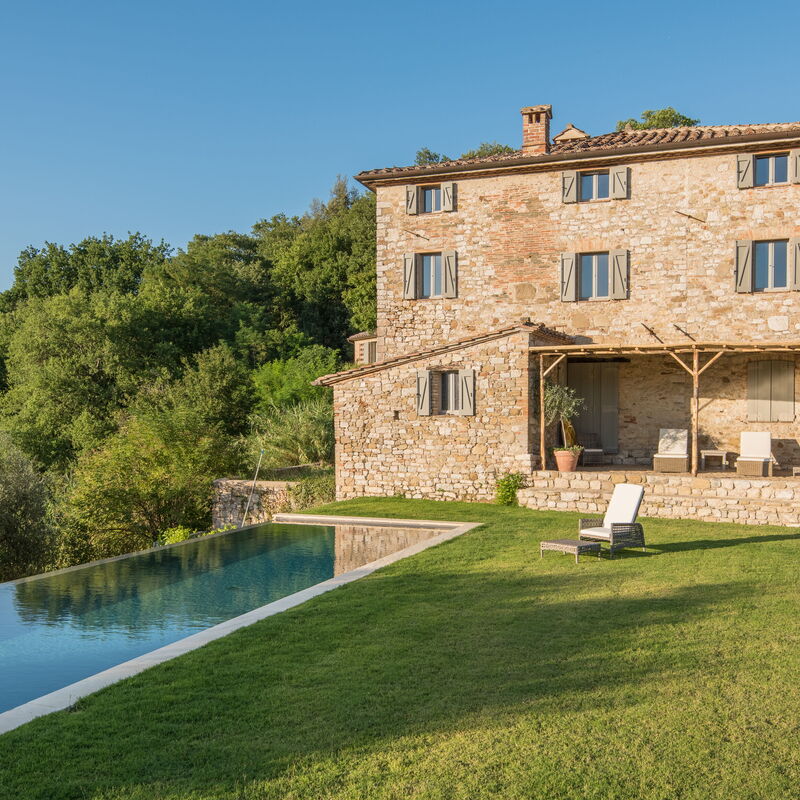 Villa Castiglione Ugolino - Tenuta Di Murlo, Umbria: Autumn, Pool, Spring, Summer