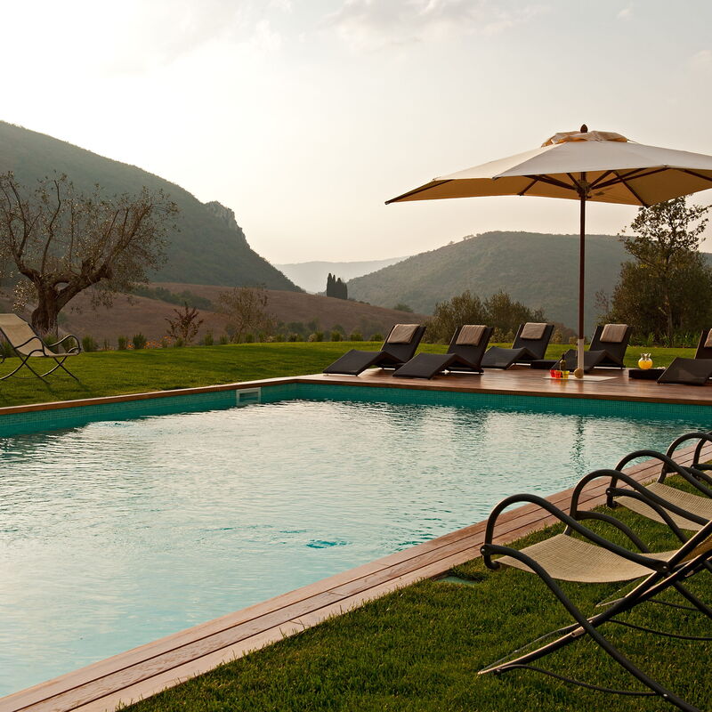 Villa Caminata - Tenuta Di Murlo, Umbria: Autumn, Building Exterior, Pool, Spring, Summer