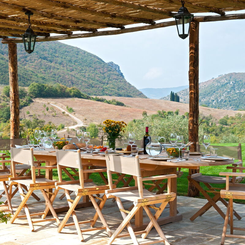 Villa Caminata - Tenuta Di Murlo, Umbria: Autumn, Building Exterior, Spring, Summer