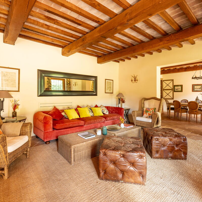 Villa Caminata - Tenuta Di Murlo, Umbria: Autumn, Living Room, Spring, Summer