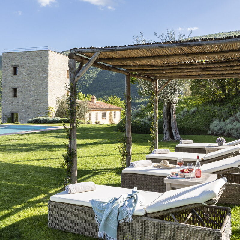 Villa Torre - Tenuta Di Murlo, Umbria: Autumn, Building Exterior, Garden, Spring, Summer