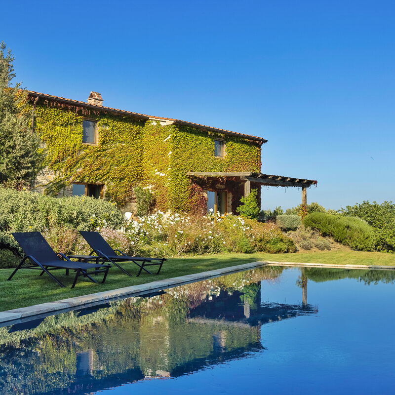 Villa Santa Croce - Tenuta Di Murlo, Umbria: Autumn, Building Exterior, Pool, Spring, Summer
