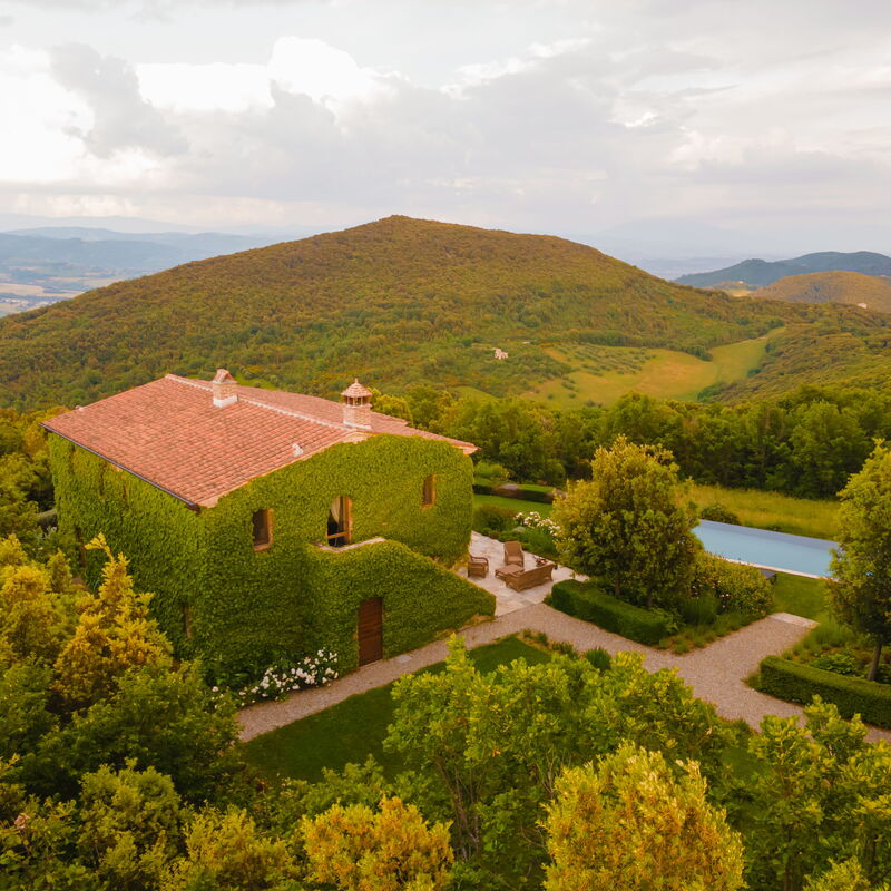 Villa Santa Croce - Tenuta Di Murlo, Umbria: Autumn, Building Exterior, Pool, Spring, Summer