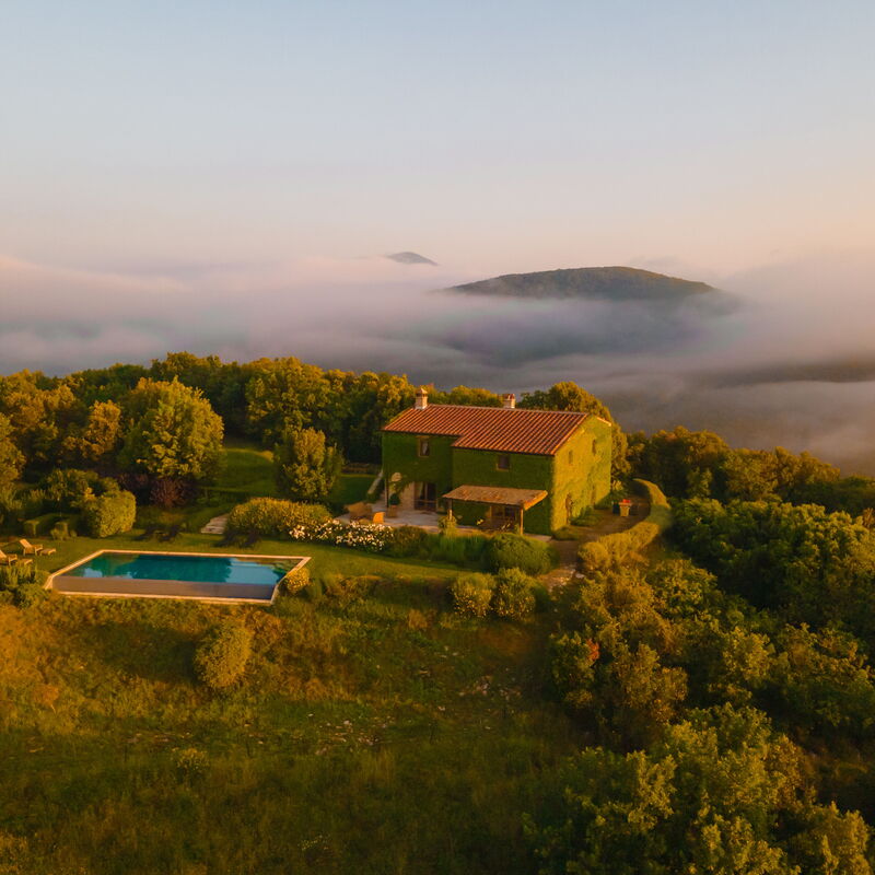 Villa Santa Croce - Tenuta Di Murlo, Umbria: Autumn, Building Exterior, Pool, Spring, Summer