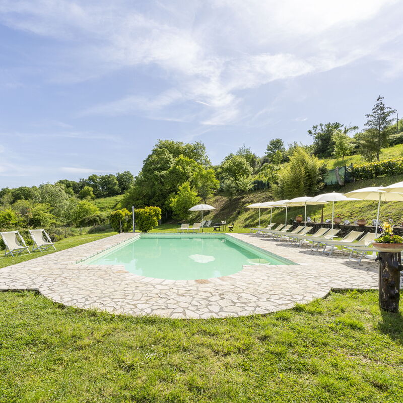 Podere Marcigliana - Radicondoli - Siena, Toscana: Autumn, Garden, Pool, Scenic View, Spring, Summer