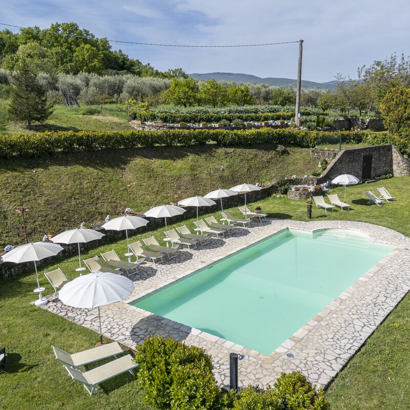 Podere Marcigliana - Radicondoli - Siena, Toscana: Autumn, Pool, Spring, Summer