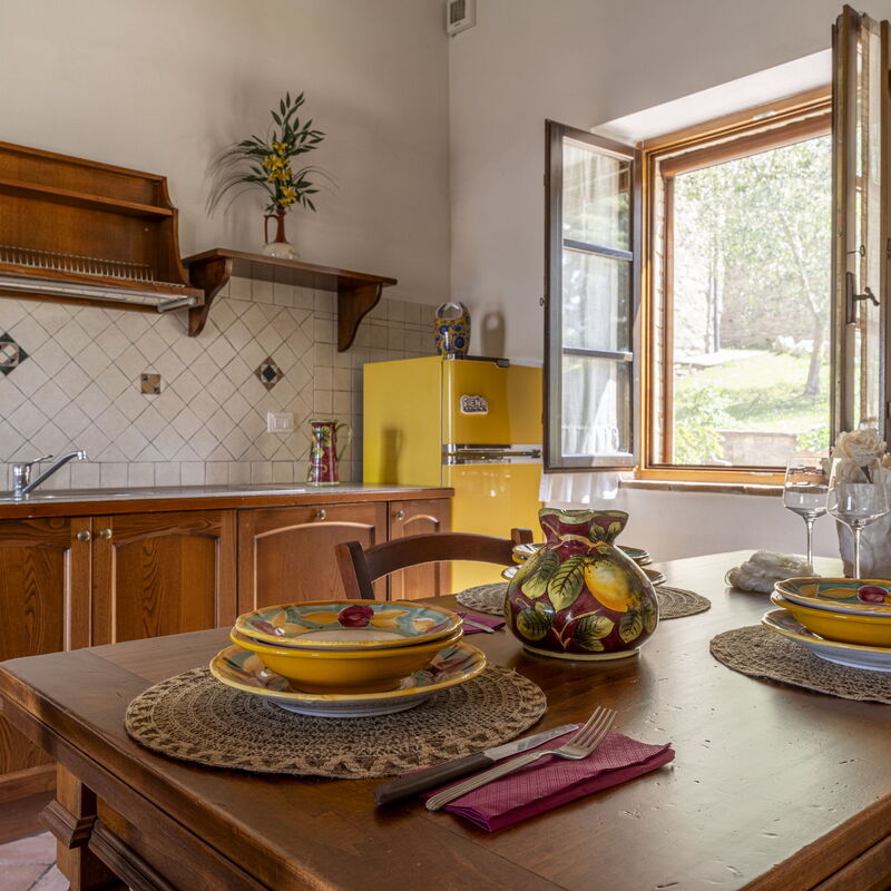 Podere Marcigliana - Radicondoli - Siena, Toscana: Autumn, Kitchen, Spring, Winter