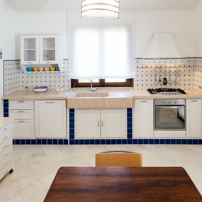 Villa Cornino - Custonaci, Sicilia: Esszimmer, Frühling, Herbst, Küche, Sommer