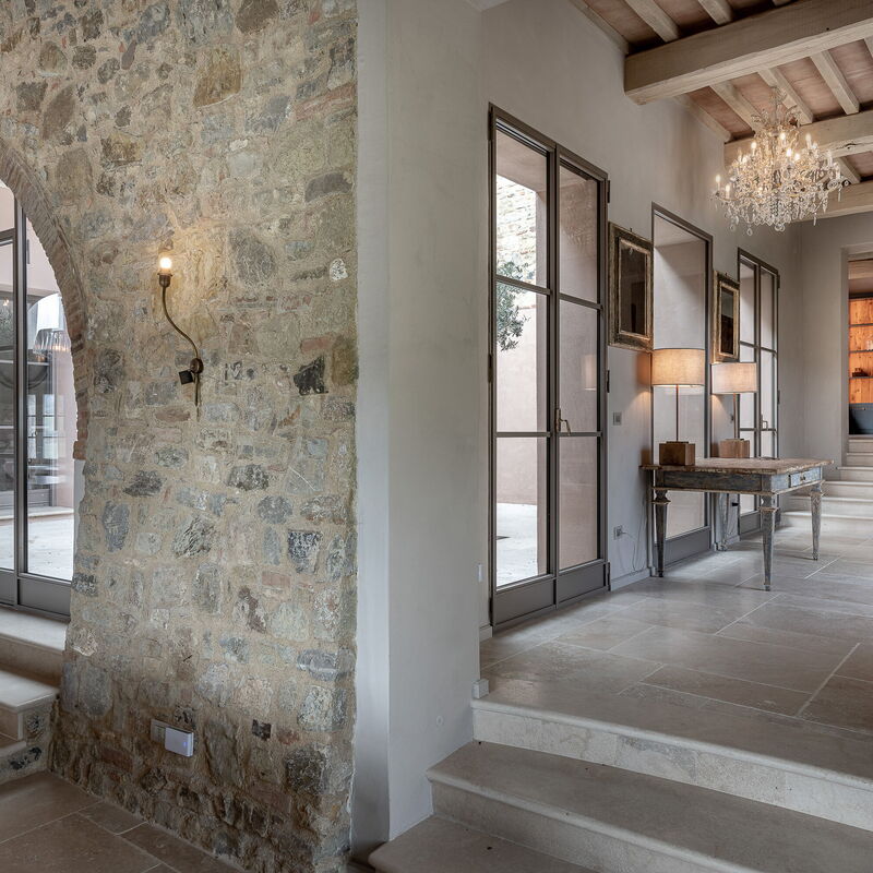 Podere Tesoro - Radicondoli, Toscana: Autumn, Living Room, Spring, Summer